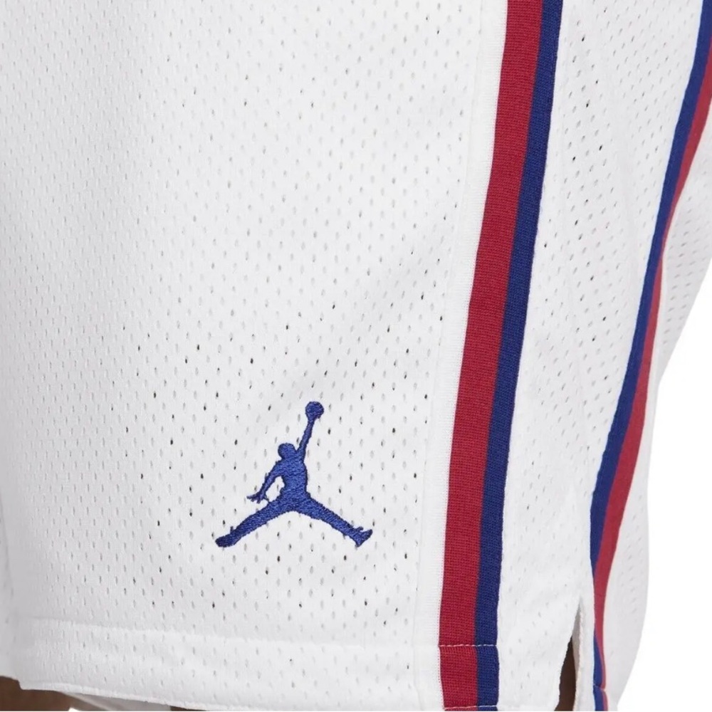 NIKE Air Jordan Sport DNA Mesh Shorts DJ0198-100 Jordan Spell Out Size LARGE
